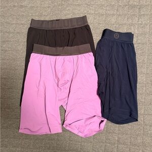 Lululemon Boxer Briefs Trio - Black, Pink, Navy